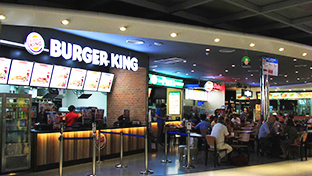 曼谷素万那普机场Burger King