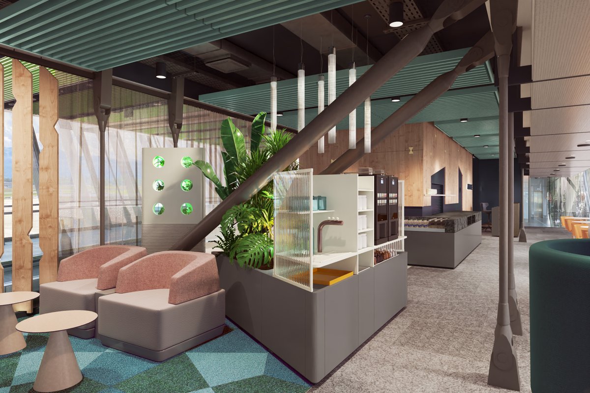 Aspire Crystal Lounge atmosphere, image 2