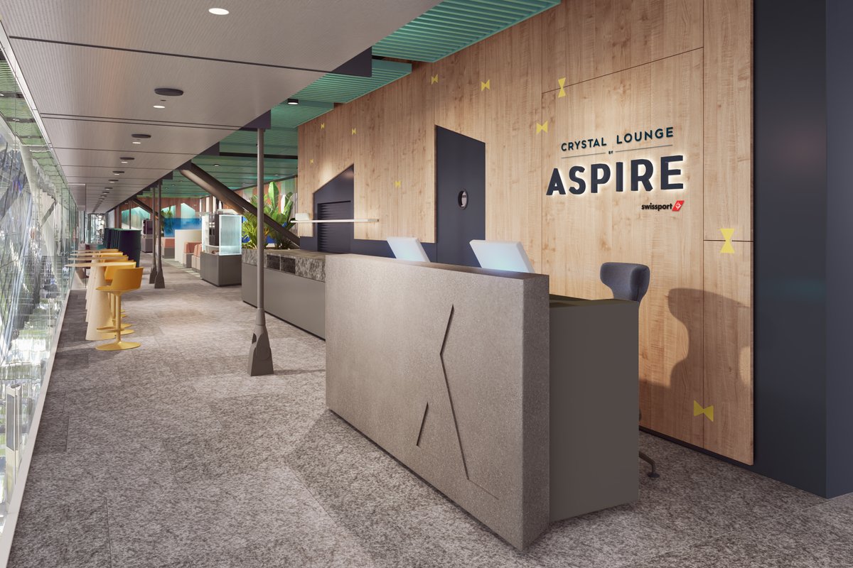 Aspire Crystal Lounge at GVA