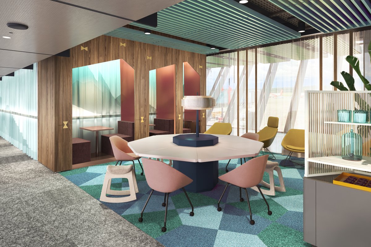 Aspire Crystal Lounge atmosphere, image 3